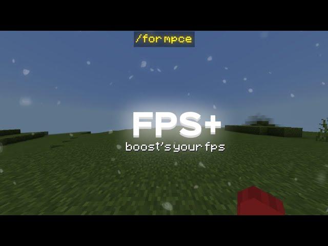 FPS+ A Fps Boost Texture Pack For MCPE 1.19+ | Darkxx