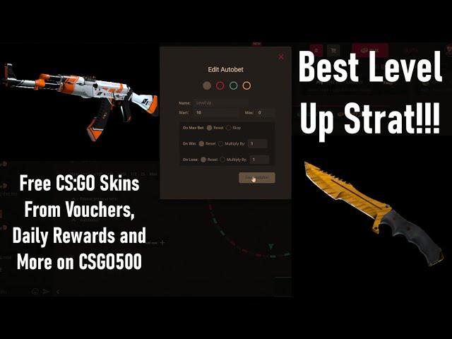 CSGO500 Level Up Strat and Guaranteed Profit Method!