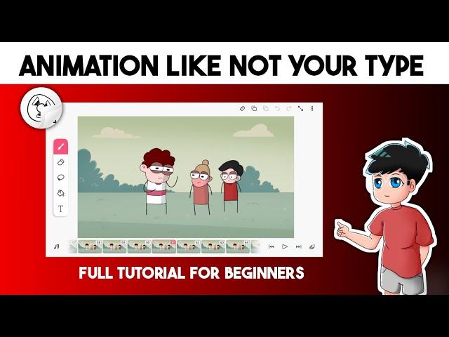 Not Your Type Animation Tutorial For Beginners in Mobile