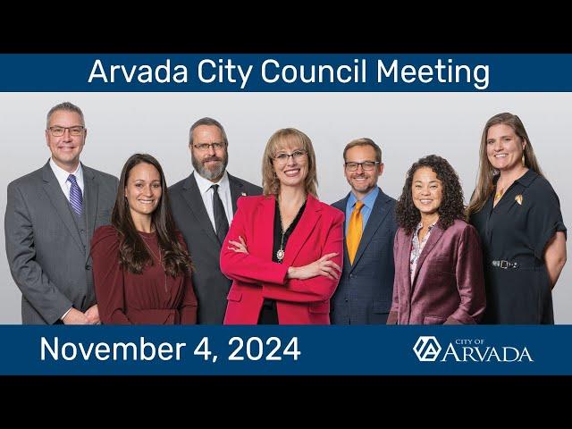 Arvada City Council - November 4, 2024