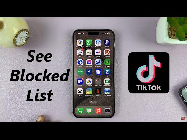 How To See Blocked List On TikTok