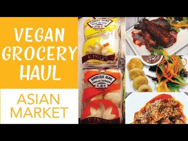 ASIAN MARKET HAUL | VEGAN GROCERY HAUL | Asian Vegetarian substitutes| The Edgy Veg