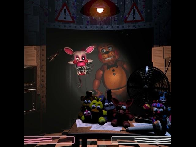 Toy Freddy Interrupts Mangle FNaF in Real Time Animated