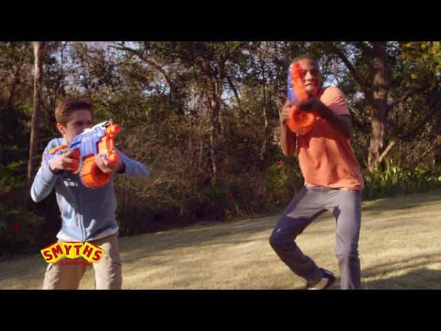 Smyths Toys - Nerf N-Strike Elite HyperFire Blaster