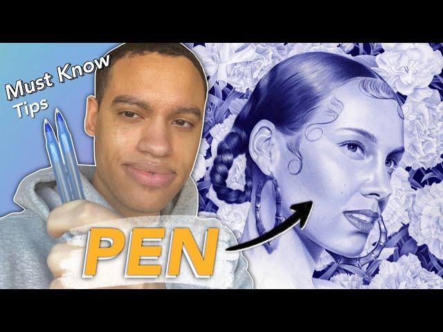 7 Tips for Ballpoint Pen Drawing | MUST KNOW!