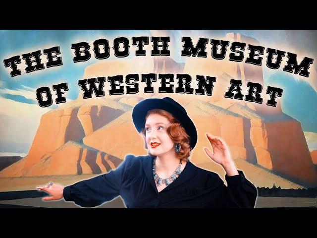 The Worlds LARGEST Collection of Western Art! // The Booth Museum of Western Art