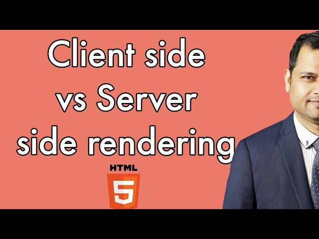 Client side vs Server side rendering process | React CSR vs NextJS SSR differenc