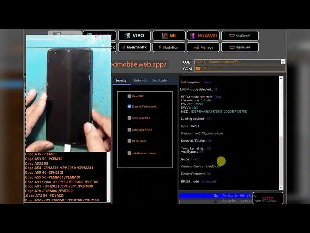 bmb unlock tool v35 live test on oppo how to use bmb unlock tool