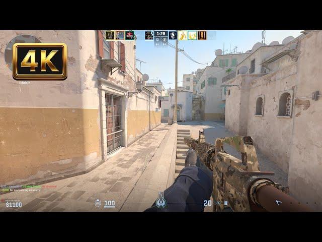 Counter Strike 2 Gameplay 4K (No Commentary)