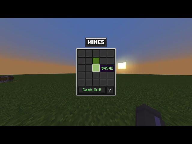 Mines in Minecraft Bedrock with JSON ui