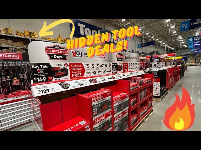 Lowes DEALS ARE HOT THIS WEEK! PLUS NEW HIDDEN TOOL DEALS! Kobalt, Metabo, Flex and Dewalt