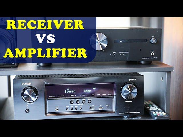 Receiver vs Amplifier: What's the Difference?