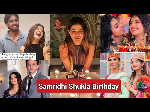 YRKKH's Samridhi Shukla Birthday Celebration With Farman Haider | Rohit Purohit, Garvita Send Wishes