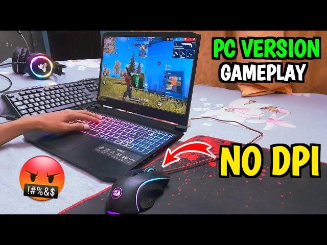 [FreeFire Pc Version] 1st Impression  FreeFire Laptop  Gameplay | Laptop FreeFire | Acer Nitro 5