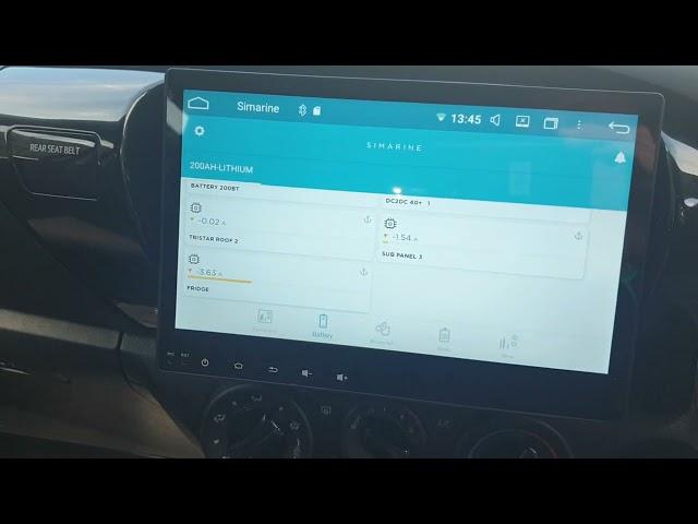 Simarine Pico Display Battery Monitor and App Walk Through