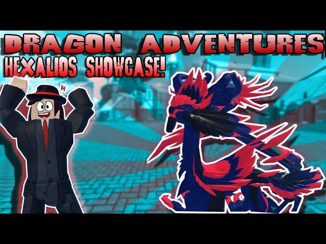 NEW DRAGON SHOWCASE! (Hexalios) |Roblox Dragon Adventures