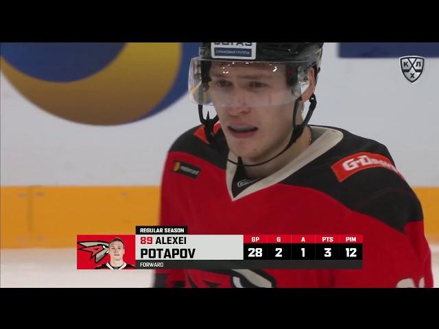 Potapov opens the scoring against Ufa