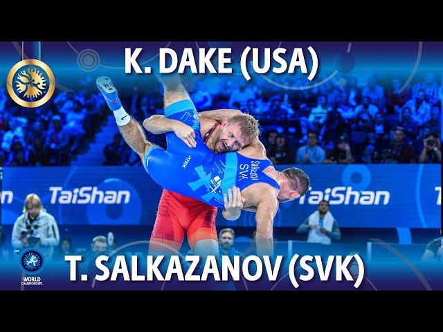 Kyle Dake (USA) vs Tajmuraz Salkazanov (SVK) - Final // World Championships 2022 // 74kg