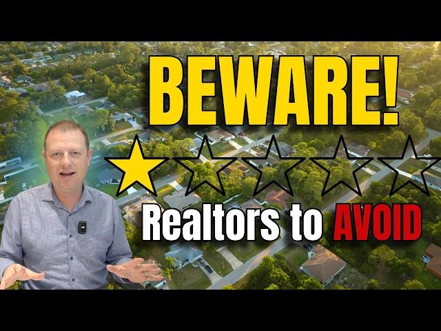 Real Estate Agents To Avoid | Red Flags you NEED to Know!