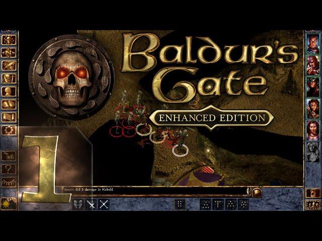 Baldur's Gate - Enhanced Edition - Максимальная сложность - Прохождение - #1 Крысы!