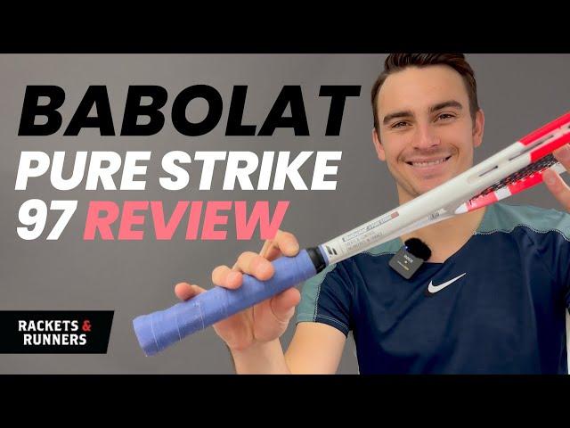 Is this THE BEST control racket right now?! Babolat Pure Strike 97 Racket Review | Rackets & Runners