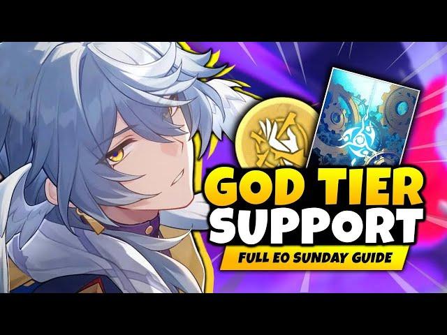 GAME CHANGER! Best E0 Sunday Guide & Build [Best Relics, Light Cones & Teams] - Star Rail