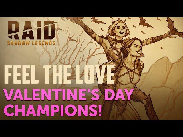 Raid: Shadow Legends - Valentine's Day Champions!