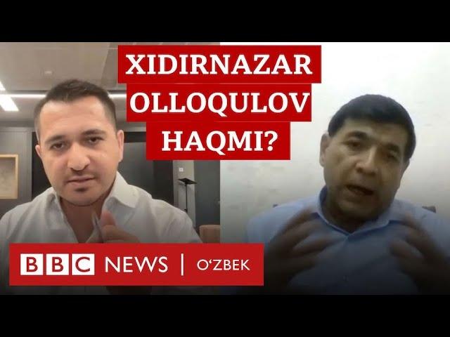 Хидирназар Оллоқулов сохта имзолар, четдаги мухолифат, Россия ва Мирзиёев ҳақида BBC News O'zbek