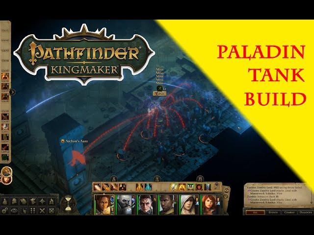 Pathfinder: Kingmaker - Paladin tank build