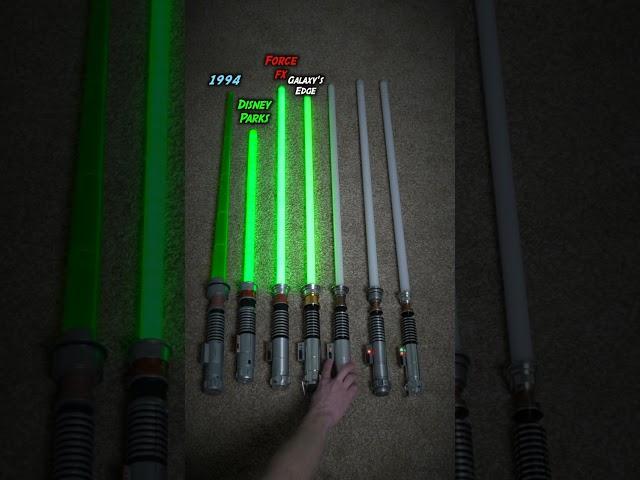 7 Luke Skywalker Lightsabers!