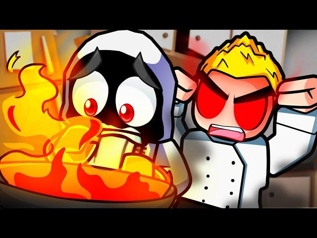 ROBROS SURVIVE HELLS KITCHEN IN ROBLOX!