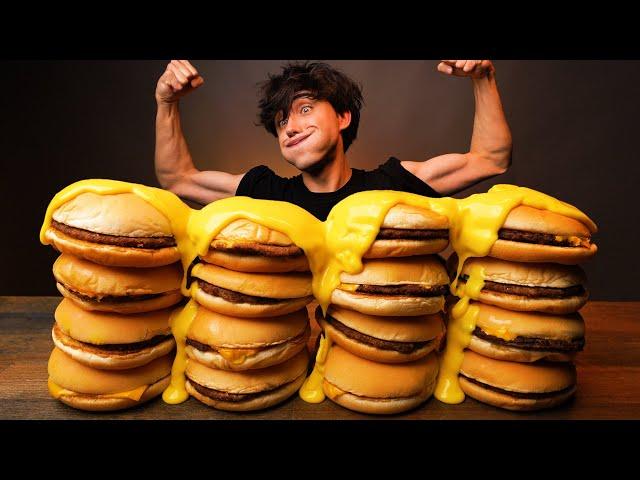 ASMR Eating EXTRA CHEESE SAUCE on BURGERS from MCDONALDS CHALLENGE 버거 먹방 | McBang ASMR