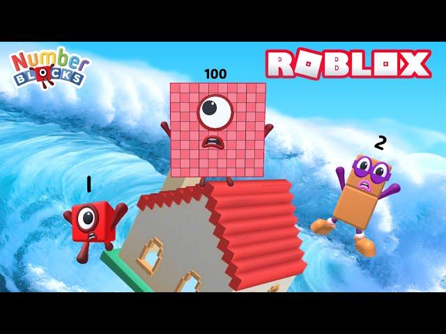 Numberblocks Natural Disaster Survival - PART 2 | Roblox