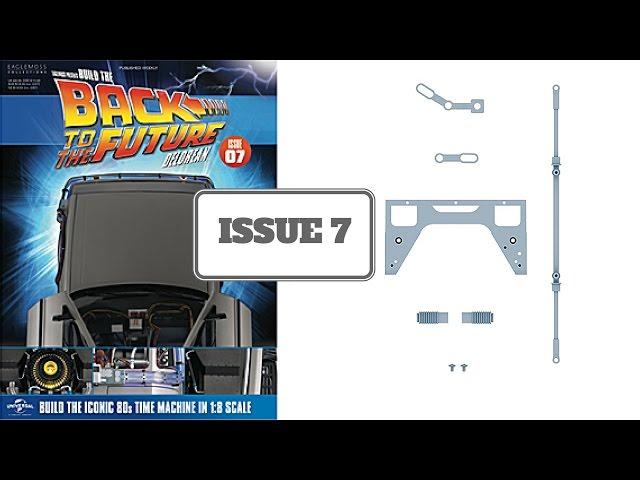 Build The Back To The Future Delorean: Issue 7 - From Eaglemoss - Steering Rack (Speed Build)