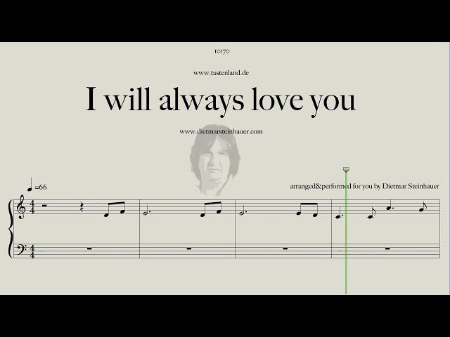 I will always love you  -  Love Theme from "Bodyguard"