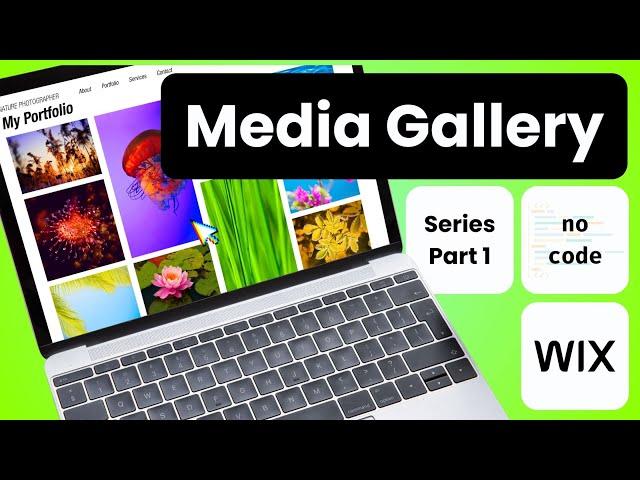 Wix Media Gallery Tutorial [Part 1] - Basic Setup, Connect to CMS, Dynamic Pages