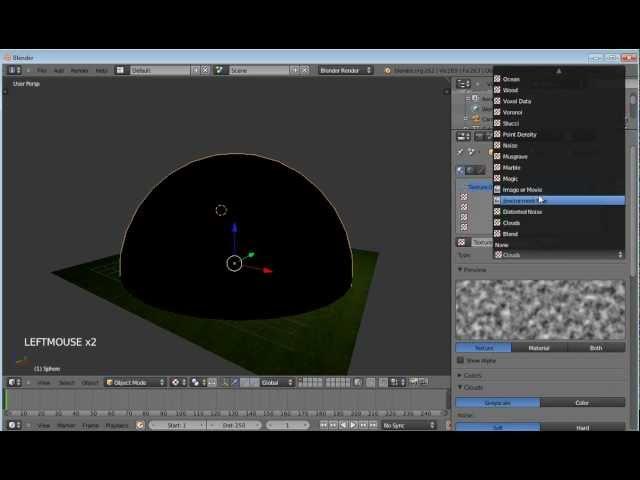 Blender - skydome