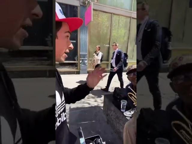Button The Busker In Colorado