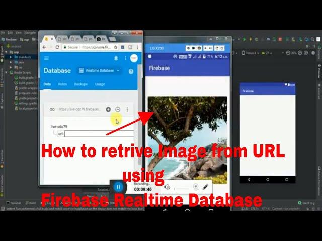 How to Retrieve Image from URL using Firebase Realtime Database in Android