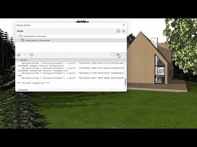 Automation – Using Python Scrips in Archicad