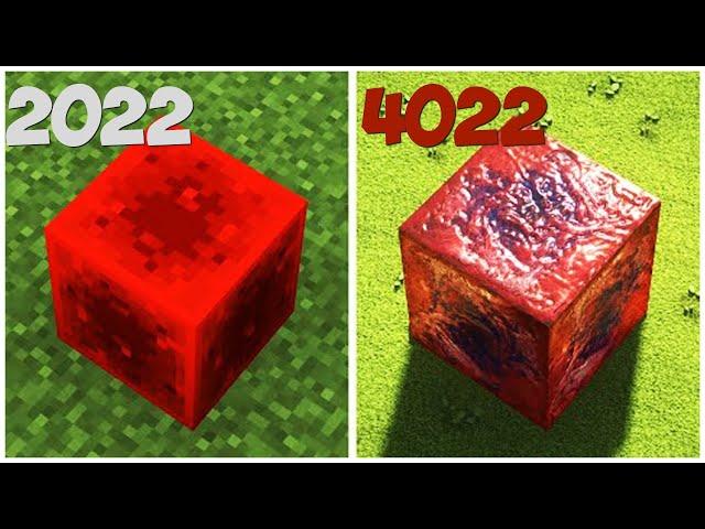 minecraft Mob physics in 2022 vs 4022