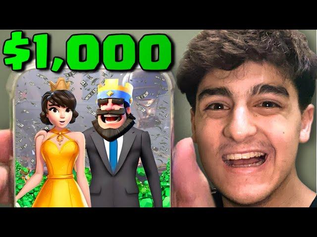 I Beat Clash Royale Spending $1,000