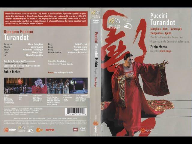 Turandot   Giacomo Puccini    Palau de les Artes Valencia  2008  English Subtitles