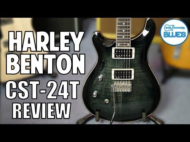 Harley Benton CST-24T Guitar Review Black Flame (The BEST Inexpensive Guitar?)