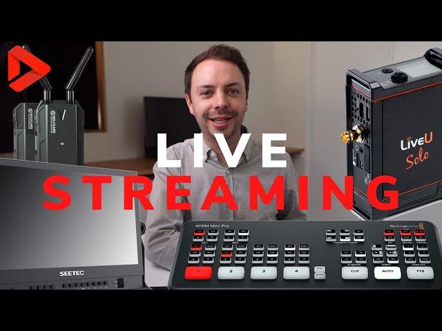 Event video recording kit - Live streaming and live editing. Portable + affordable!