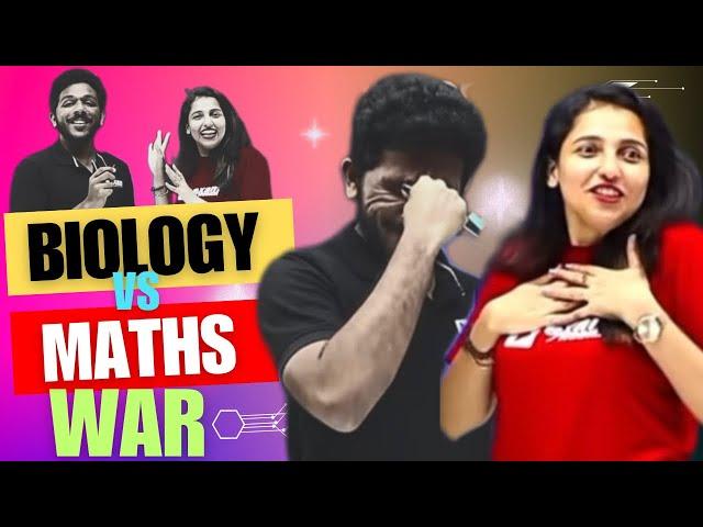 Biology Vs Maths | Archana Miss Vs Allen sir again | Menti WAR  | Exam Winner ️