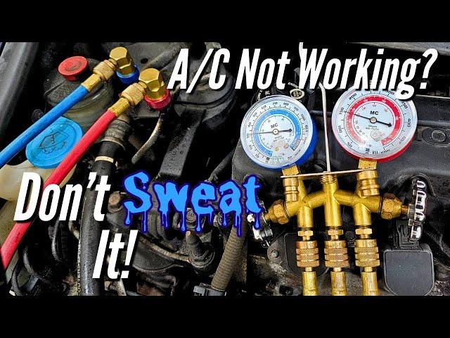 Vehicle AC System Diagnosis for Beginners. A/C System Troubleshooting