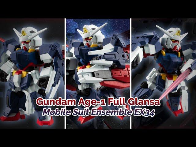 Gundam Age-1 Full Glansa - Mobile Suit Ensemble EX34