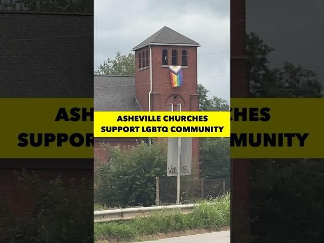 Asheville Churches Support LGBTQ #lgbtq #asheville