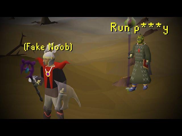 Fake Noob Tricking Pkers In OSRS